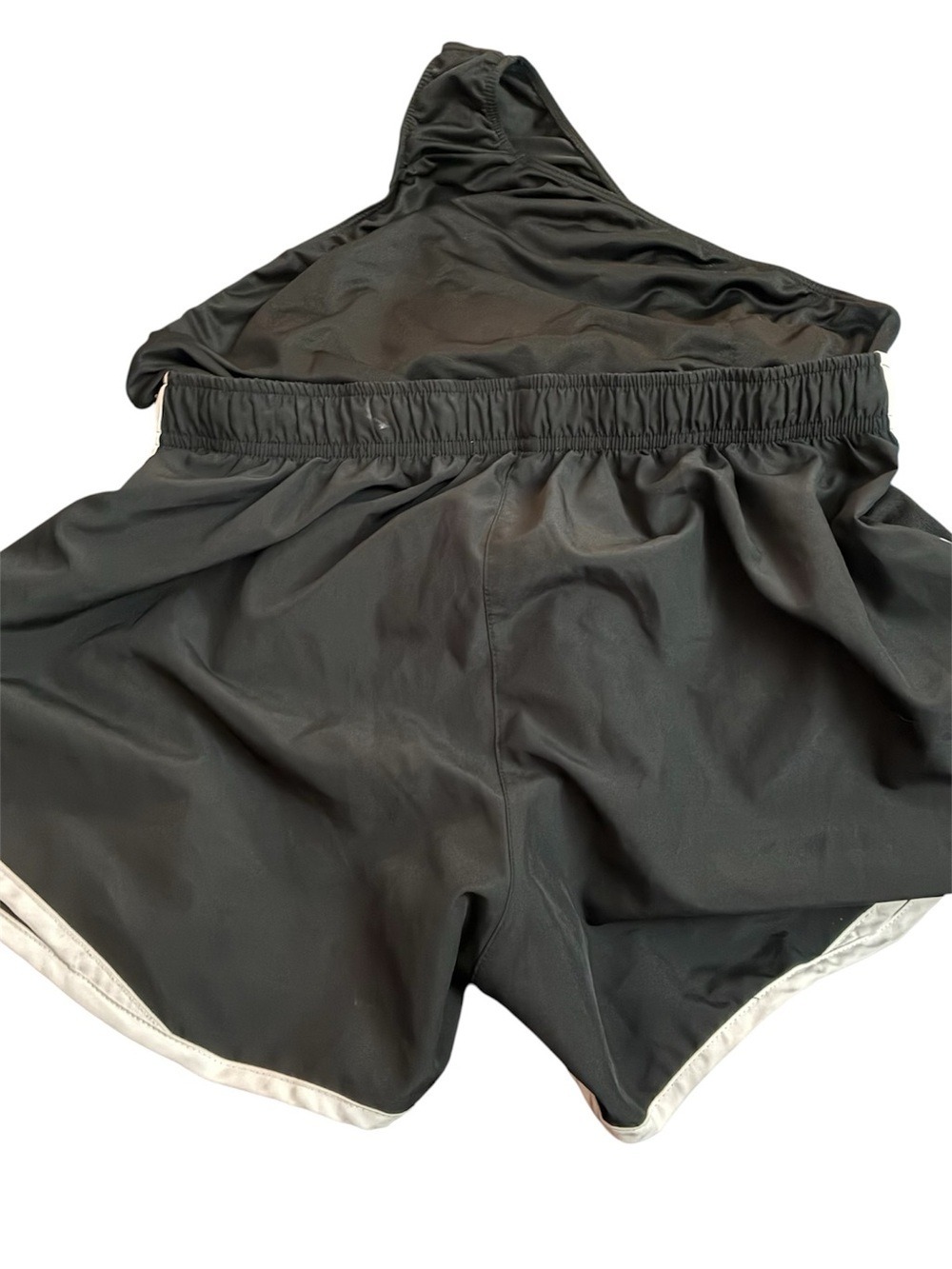 Nike Dry Tempo Running Shorts XL Black White Trim 831558-011 Track Gym Size XL - Picture 8 of 8